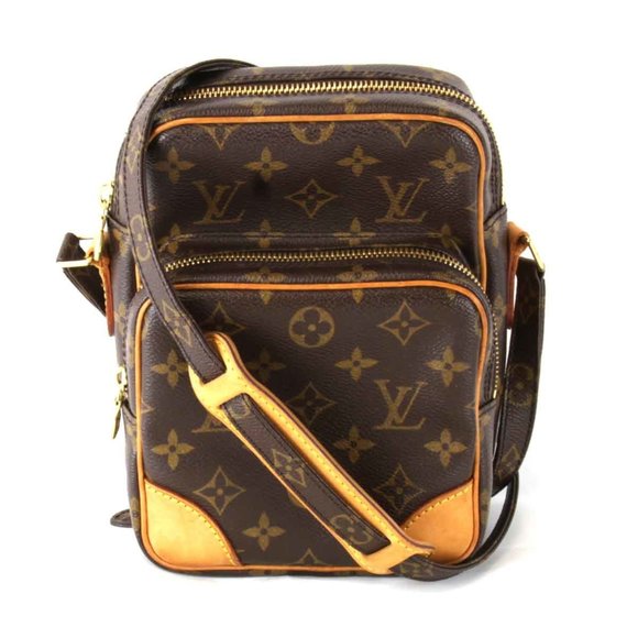 LOUIS VUITTON Louis Vuitton Amazon M45236 Shoulder Bag Monogram Canvas Brown - Picture 1 of 10